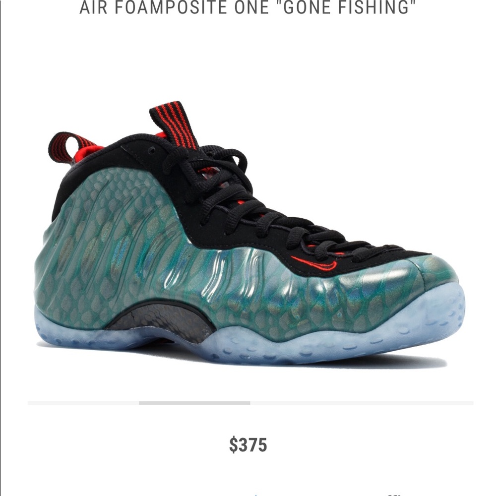 Nike Foamposite One “Gone Fishing”